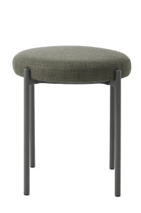 Scaun dining fara spatar PELICAN, Verde masliniu, 44x48x44 cm - Img 1