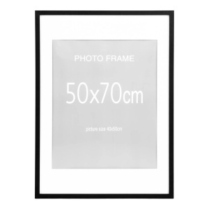 Set 15 piese Rame foto Marbella, Negru, 53x30x74 cm - Img 4