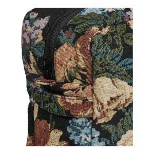 Set 2 piese Genti pentru toaleta Zoe, Negru, 11x30x22 cm