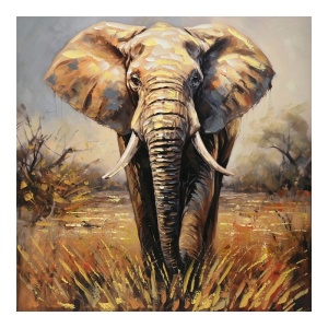 Vászonkép Elepho, Pako World, 100x3x100 cm