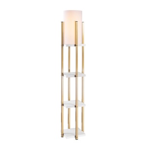 Állólámpa, 7119 - White, Gold, fehér/arany - Img 4