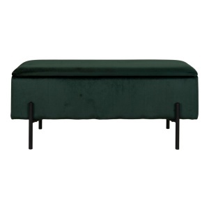 Banca cu spatiu de depozitare Watford, Verde, 36.5x95x43 cm - Img 4