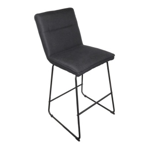 Bárszék, Essential, fekete, 53x64.5x107 cm