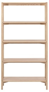 Biblioteca Braidwood, Alb, 160x86x30 cm - Img 7