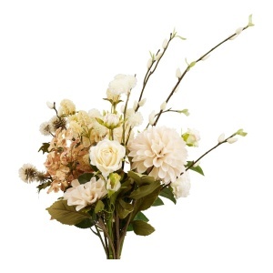 Buchet flori artificiale Bouquet, Multicolor, 30x23x63 cm - Img 4