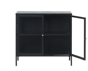 Bufet CARMEL, Negru, 40x85x90 cm - Img 3