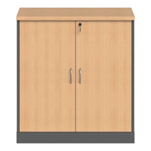 Comoda joasa Fesialo, Antracit, 80x41x80 cm - Img 4