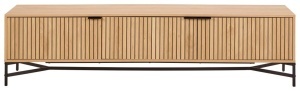 Comoda TV Jaipur, Natural, 45x176.4x40 cm - Img 3