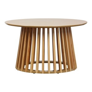 Dohányzóasztal Domonic, Pako World, MDF, natúr, 80x80x45 cm