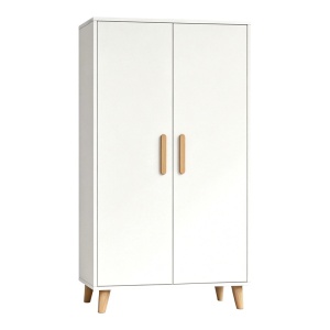 Dulap Tamera, Alb, 30x60x120 cm - Img 3