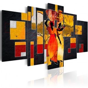 Festmény Desert Walk, 200x100 cm
