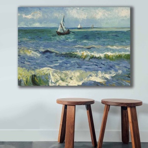Festmény Evora Skyline, többszínű, 70x100 cm
