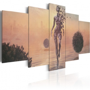 Festmény Fragility of existence, 200x100 cm