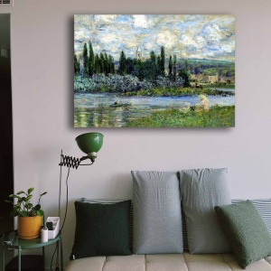 Festmény Rainbow Swirls, sokszínű, 70x100 cm