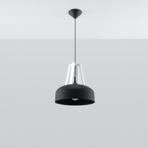 Függőlámpa, Casco V2 E27, fehér, 30x30x85 cm - Img 2