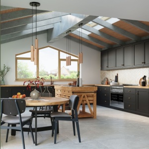 Függőlámpa, Lino, natúr fa, 30x6x90 cm - Img 10