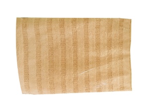 Fürdőszobai szőnyeg, Lupe, 100% pamut, dohány, 60x100 cm