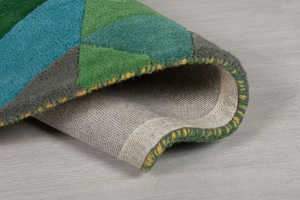 Futószőnyeg, Flair Rugs Prism, zöld/többszínű, 60x230 cm - Img 3