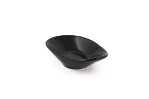 Kerámia szószos tál szett, Mayd200, fekete, 12x7.9x3 cm, 6 db-os - Img 5