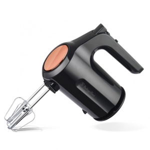 Kézi mixer, fekete-rozéarany