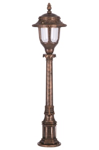 Kültéri állólámpa, 68180, barna, 95x25 cm