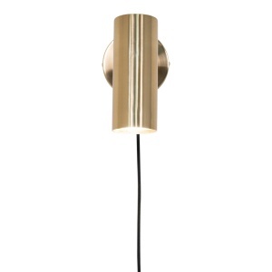 Lampa de perete Paris, Auriu, 15x10x22 cm
