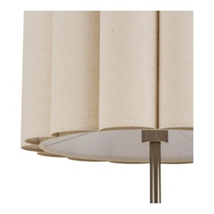 Lampadar Wattom, Bej, 45x45x150 cm - Img 3