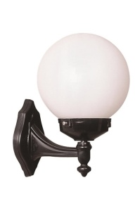 Lámpás stílusú fali lámpa, BAP-68160-BSY-M1-OP, fekete/fehér