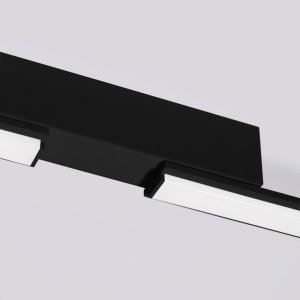 LED-es csillár, Lagom, 4000K, fekete, 181x4x7 cm - Img 7