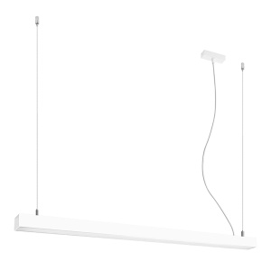 LED-es függőlámpa 3000K, Pinne, fehér, 118x6x150 cm
