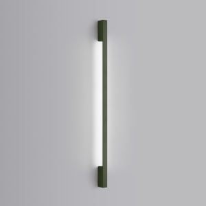 LED fali lámpa, Sappo 120, 4000K, olíva, 4x6.5x120 cm - Img 3