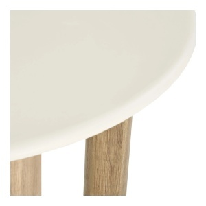 Masa dining Fondi, Nisip, 120x120x76 cm - Img 2