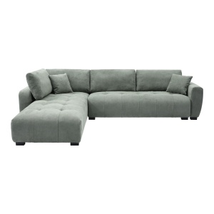 Megfordítható sarokkanapé, Gianco, Pako World, textil, menta, 298x208x85 cm - Img 3