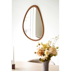 Oglinda de perete Luxon, Natural , 2x50x80 cm - Img 2