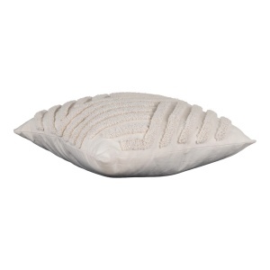 Perna decorativa Albany, Alb, 45x45 cm - Img 4
