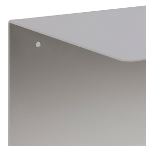 Raft de perete Joliet, Alb, 14x35x20 cm - Img 4