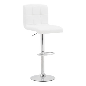 Saun de bar Remina Pako World Alb 44x44x112 cm