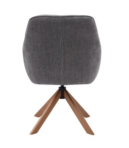 Scaun AVOLA SELECT, Gri inchis, 65x87x59 cm