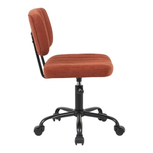Scaun birou, Warra, Bordo, 50x52x86 cm - Img 4