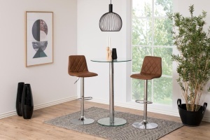 Scaun de bar Emu, Maro, 110x40x48.5 cm