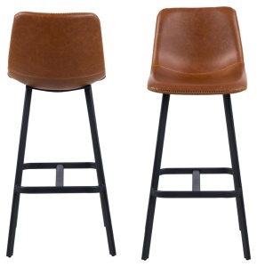 Scaun de bar I_Oregon V2, Maro, 103x46.5x50 cm - Img 4