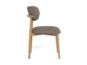 Scaun dining Absalon, Gri, 79.5x45.5x51.5 cm - Img 4