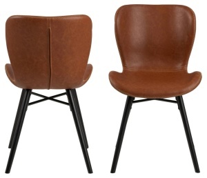 Scaun dining Batilda -A1 V1, Maro, 82.5x47x53 cm - Img 3