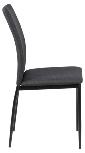 Scaun dining Demina V1, Gri, 92x43.5x53 cm - Img 7