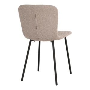 Scaun dining Halden, Bej, 52.5x44.5x76.5 cm - Img 2