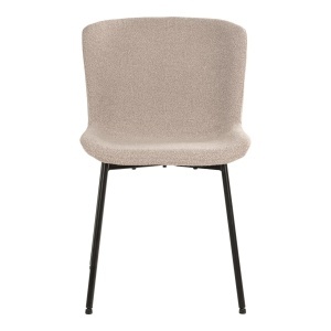 Scaun dining Maceda, Bej, 59x48x83 cm - Img 4