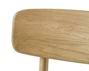 Scaun LIVO, Nisipiu deschis, 55x82x46 cm - Img 3