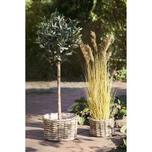 Set 2 piese Cosuri Kalak, Natural , 35x35x22 cm