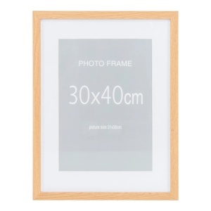 Set 5 piese Rame foto Marbella, Natural, 40x30x1.8 cm - Img 3