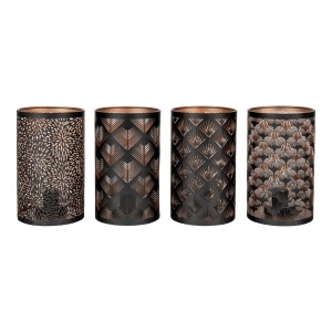 Set 60 piese Felinare decorative LED Nata, Negru, 40x53x115 cm - Img 4